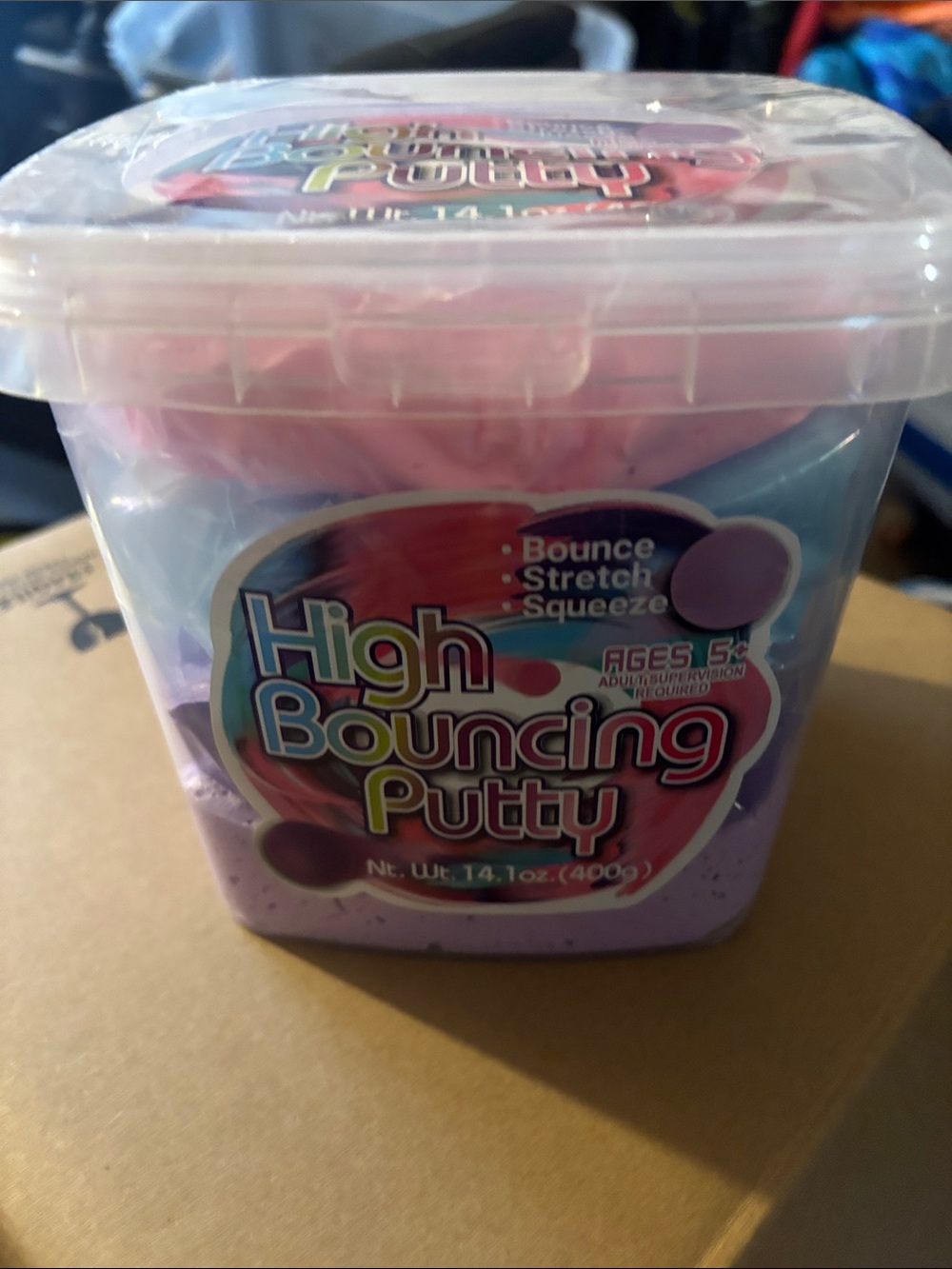 high bouncing potty Putty